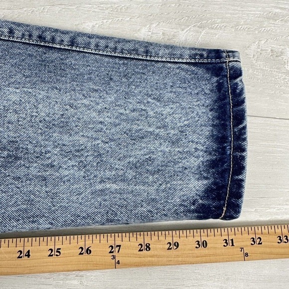 Vintage Levi's Jeans Women 26x31 Acid Wash Mom USA 80s Orange Tab High Rise - Picture 13 of 15